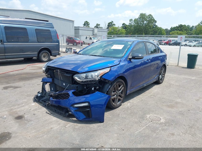Vin: 3kpf34ad1le151953, lot: 46239653, kia forte gt-line 20202