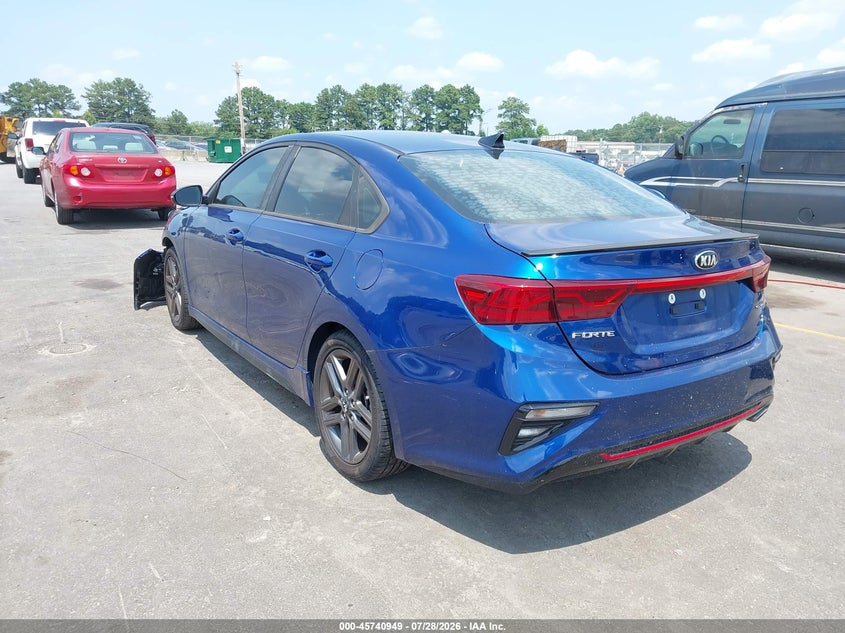 Vin: 3kpf34ad1le151953, lot: 46239653, kia forte gt-line 20203
