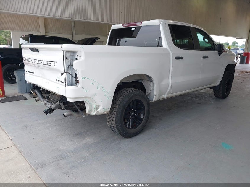 Vin: 1gcpycel6nz222430, lot: 46239660, chevrolet silverado 1500 ltd 4wd  short bed custom trail boss 20224