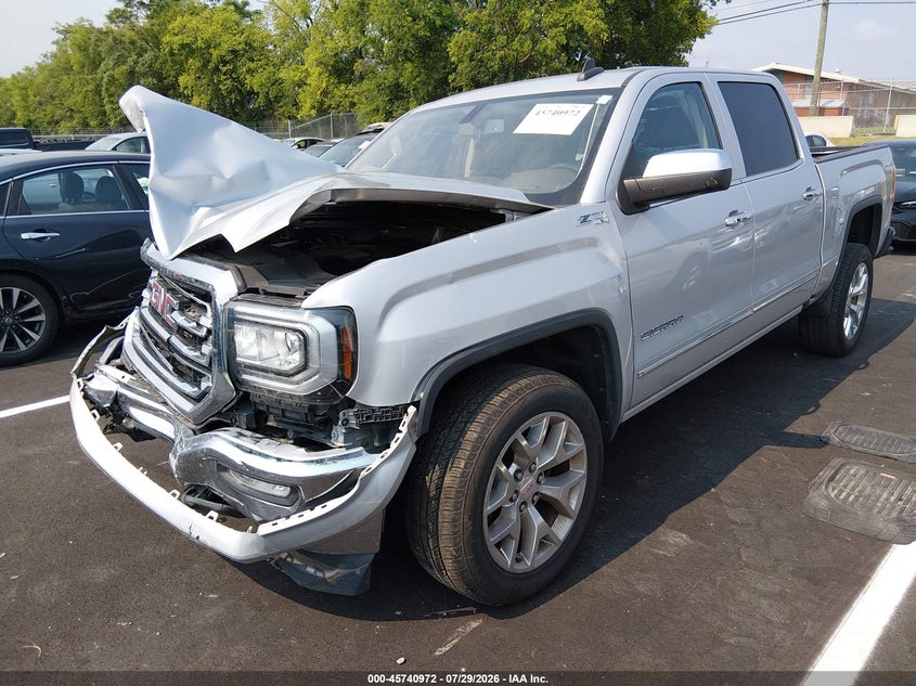 Vin: 3gtu2nec8hg424318, lot: 46239676, gmc sierra 1500 slt 20172