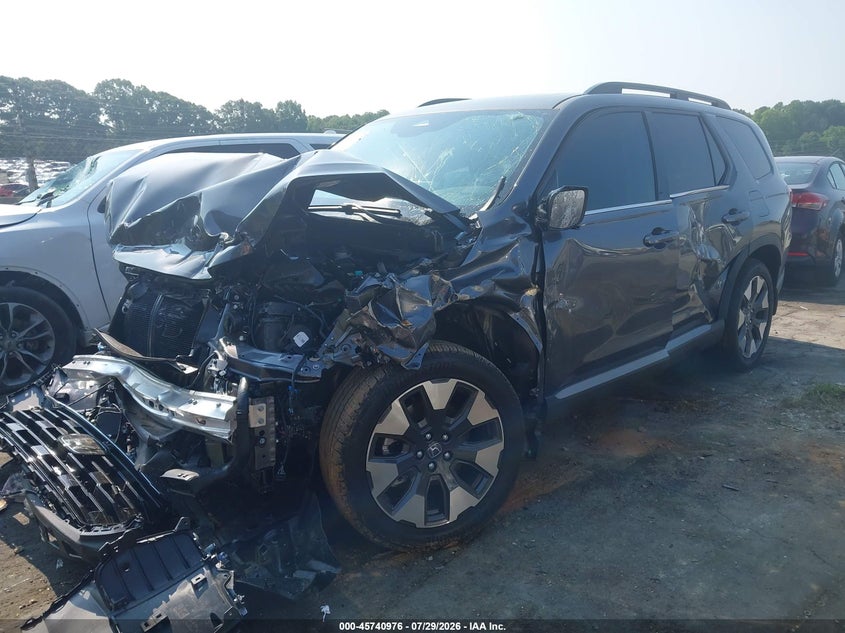 Vin: 5fnyg1h77tb028857, lot: 46239680, honda pilot touring/touring blackout 20262