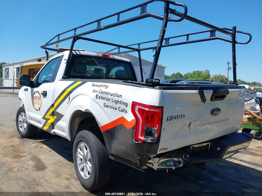 Vin: 1ftmf1c80hfa80805, lot: 46239685, ford f-150 xl 20173