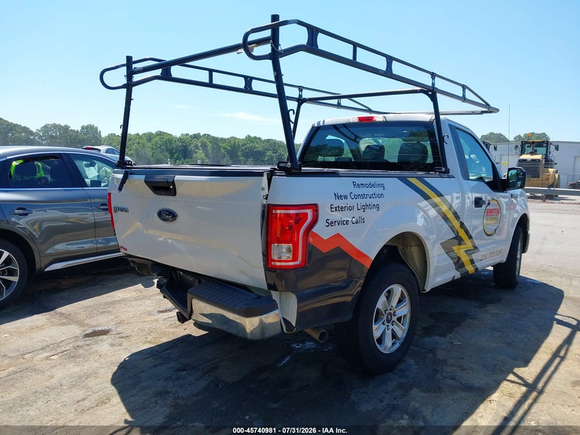 Vin: 1ftmf1c80hfa80805, lot: 46239685, ford f-150 xl 20174