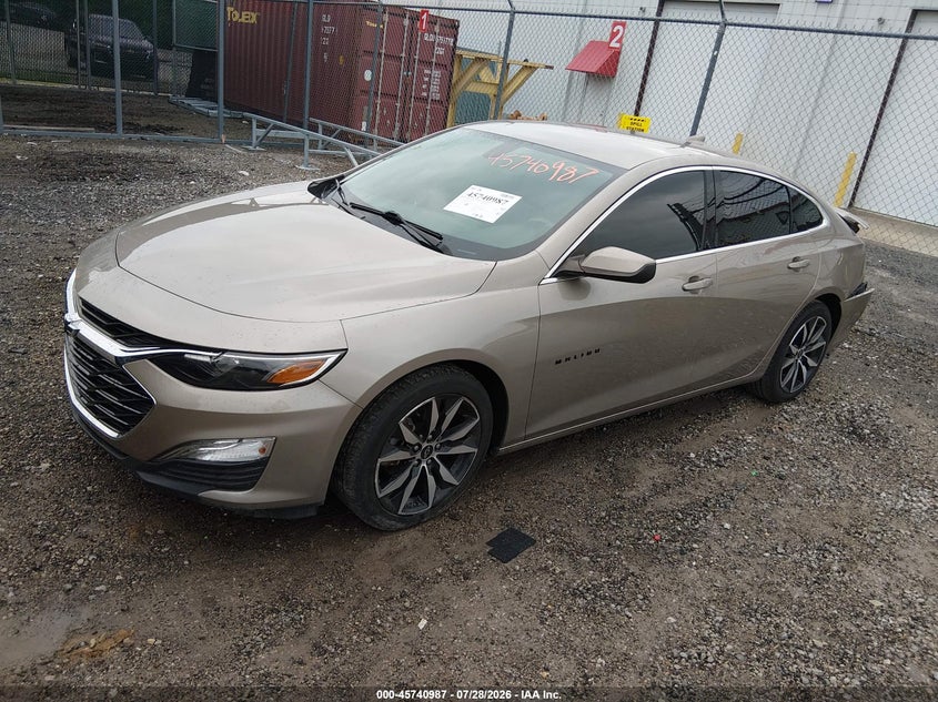 Vin: 1g1zg5st5nf195307, lot: 46239691, chevrolet malibu fwd rs 20222