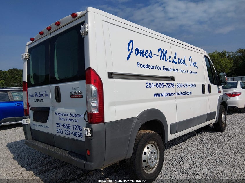 Vin: 3c6trvagxee105002, lot: 46239695, ram promaster 1500 low roof 20144