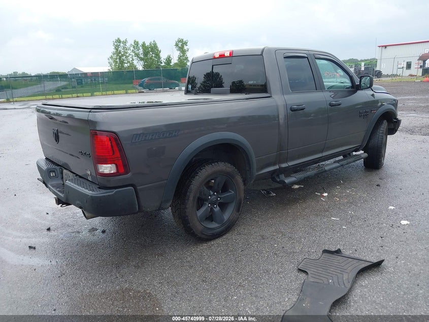 Vin: 1c6rr7gt3ls148164, lot: 46239703, ram 1500 classic warlock  4x4 6'4 box 20204