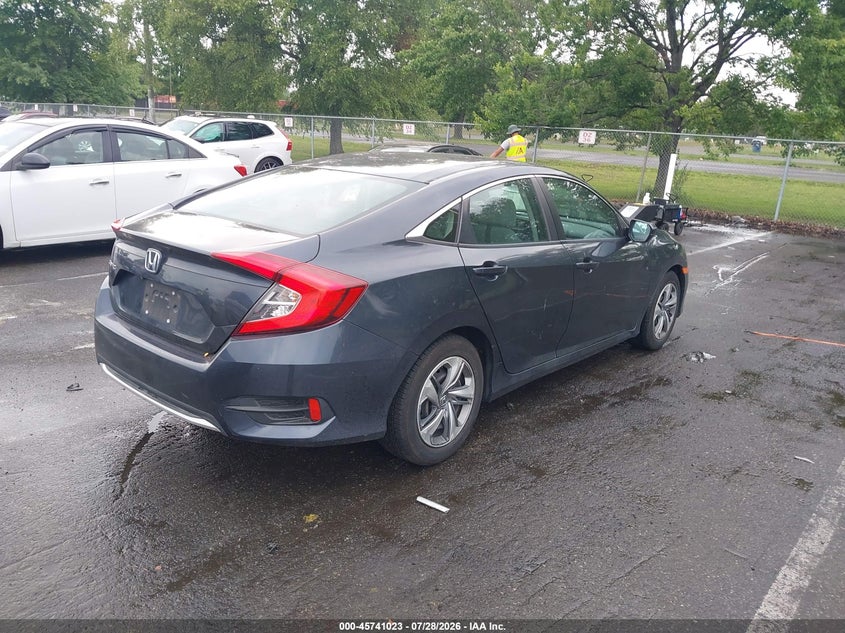 Vin: 2hgfc2f65kh549024, lot: 46239727, honda civic lx 20194