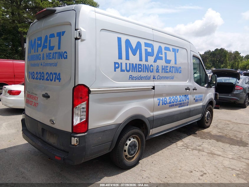 Vin: 1ftyr1cm8kka19612, lot: 46239730, ford transit-250 20194