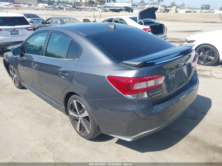 Vin: 4s3gkal61j3619852, lot: 46239741, subaru impreza 2.0i sport 20183