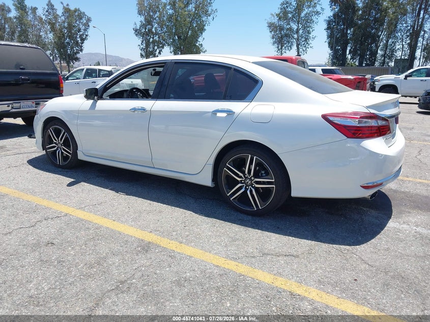 Vin: 1hgcr2f51ha024686, lot: 46239747, honda accord sport 20173