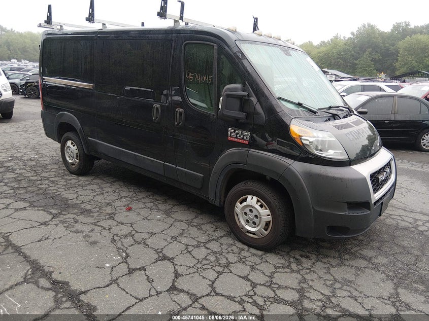 Vin: 3c6trvag5ke557192, lot: 46239748, ram promaster 1500 low roof 136 wb 2019 img_1