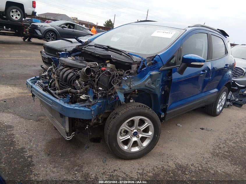 Vin: maj6s3gl0nc465430, lot: 46239757, ford ecosport se 20222