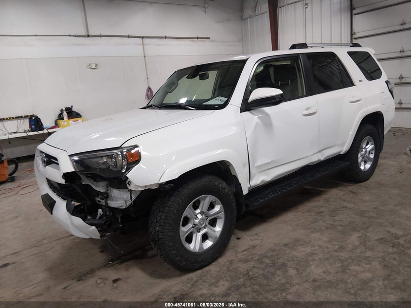 Vin: jtemu5jr7m5941885, lot: 46239765, toyota 4runner sr5 20212