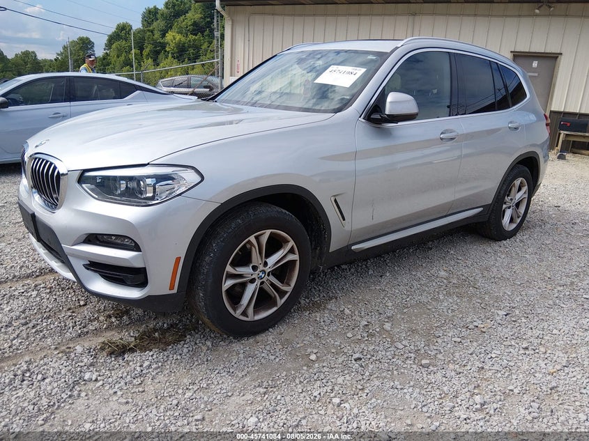 2021 BMW X3 auction photo 2
