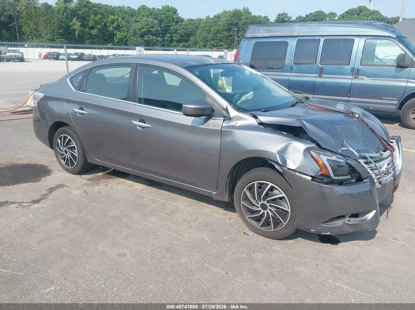 Vin: 3n1ab7ap6fy361687, lot: 46239791, nissan sentra s 2015 img_1
