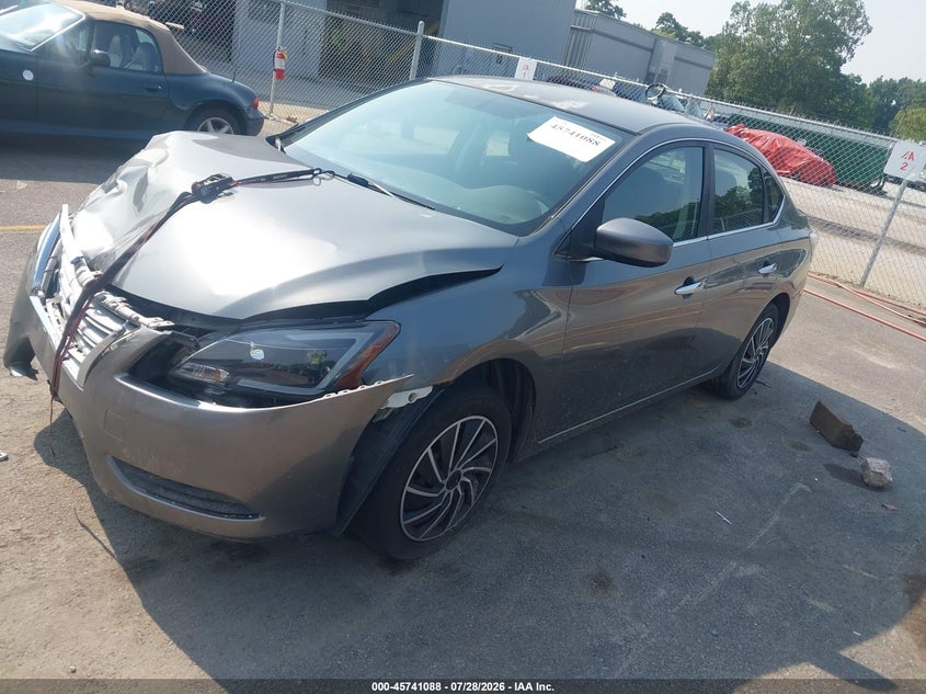 Vin: 3n1ab7ap6fy361687, lot: 46239791, nissan sentra s 20152
