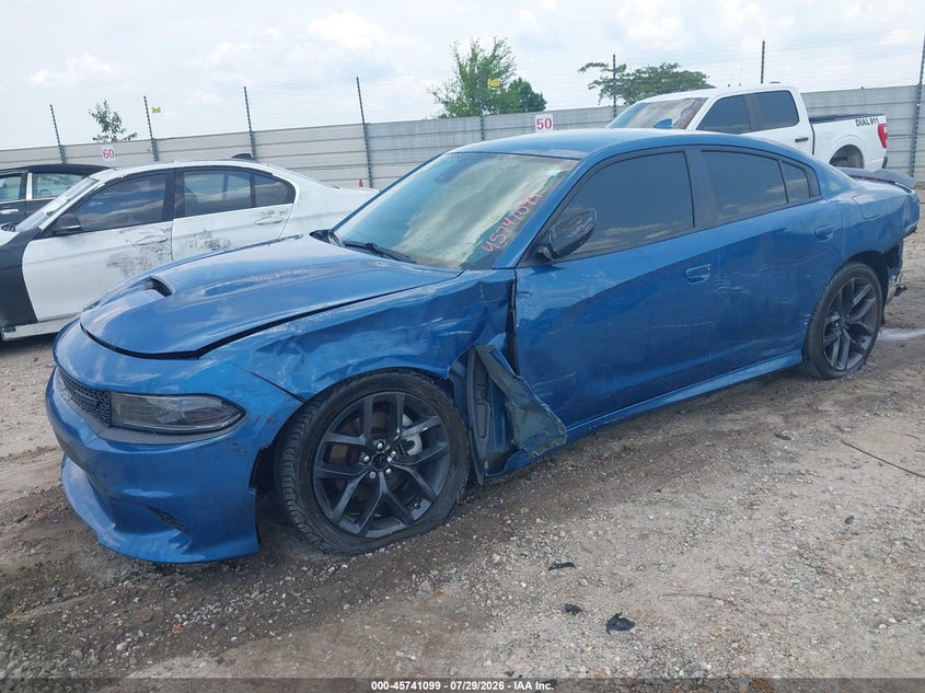 Vin: 2c3cdxhg4ph540540, lot: 46239803, dodge charger gt 20232