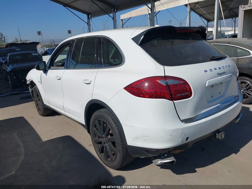 Vin: wp1af2a26dla41508, lot: 46239807, porsche cayenne diesel 20133