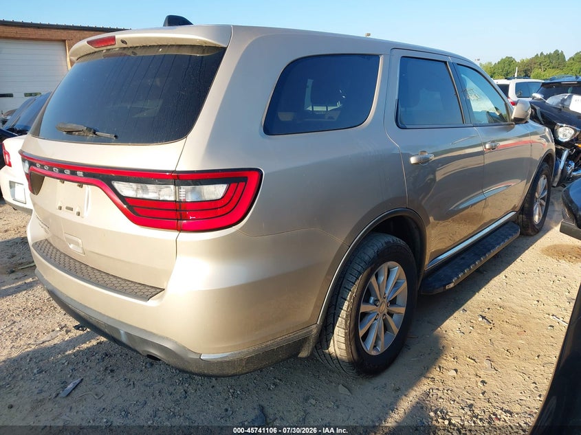 Vin: 1c4rdjagxec345538, lot: 46239810, dodge durango sxt 20144