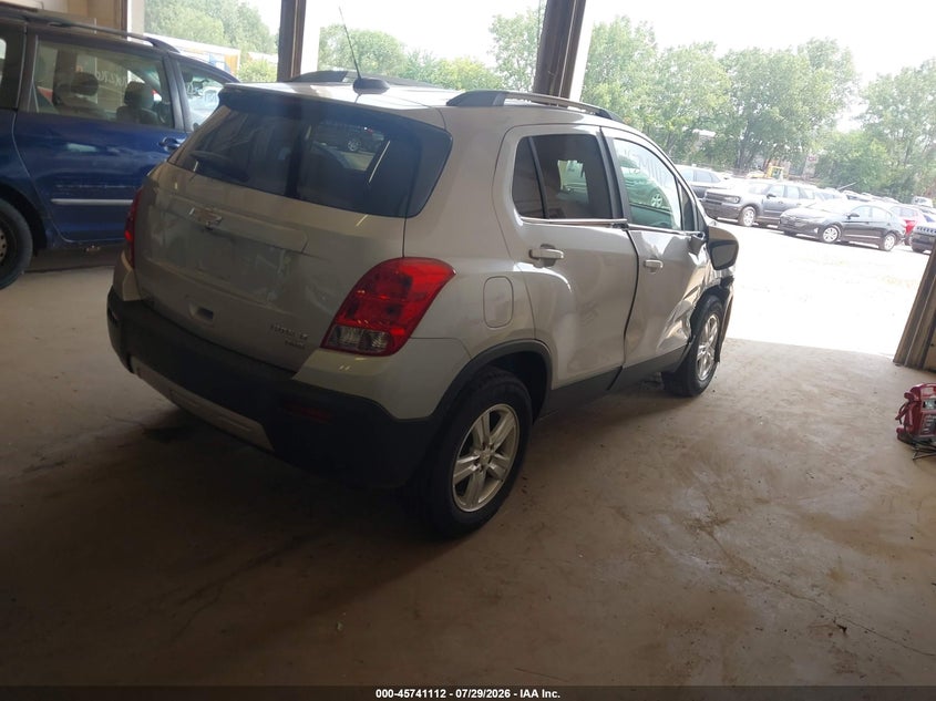 Vin: kl7cjrsb1fb061395, lot: 46239816, chevrolet trax lt 20154