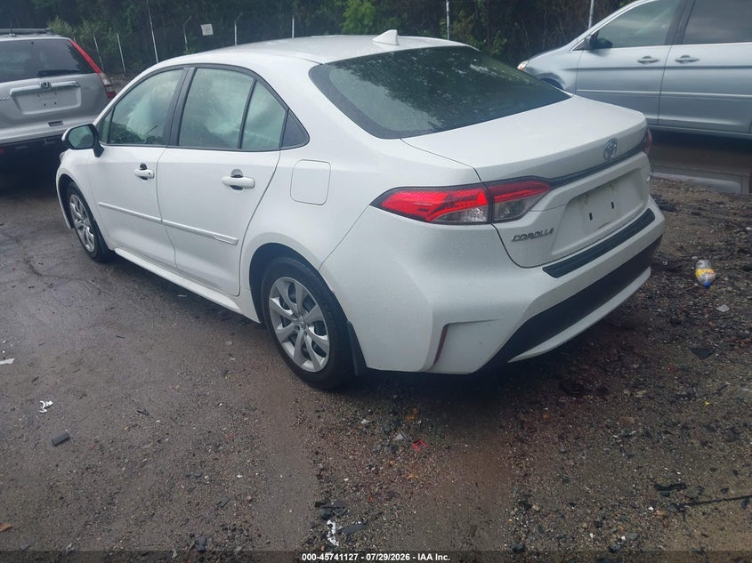 Vin: jtdepmae9n3021244, lot: 46239831, toyota corolla le 20223