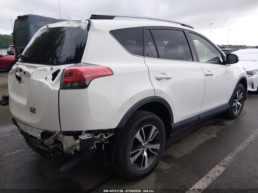Vin: jtmrfrev2jd234133, lot: 46239840, toyota rav4 xle 20184