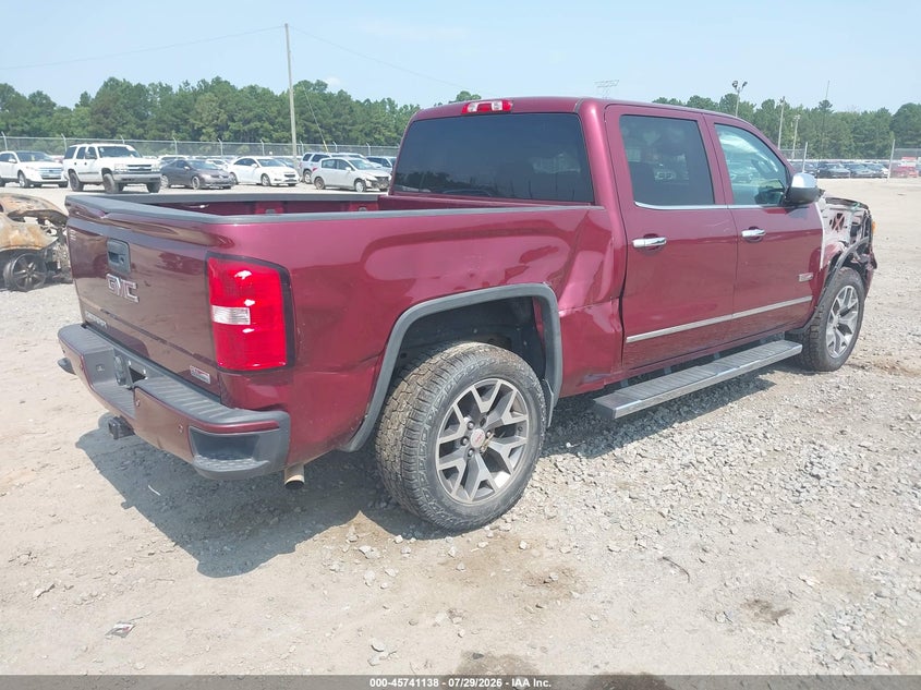 Vin: 3gtu2uecxfg213029, lot: 46239842, gmc sierra 1500 sle 20154