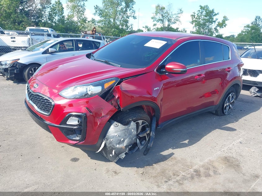 Vin: kndpmcac2m7845460, lot: 46239863, kia sportage lx 20212