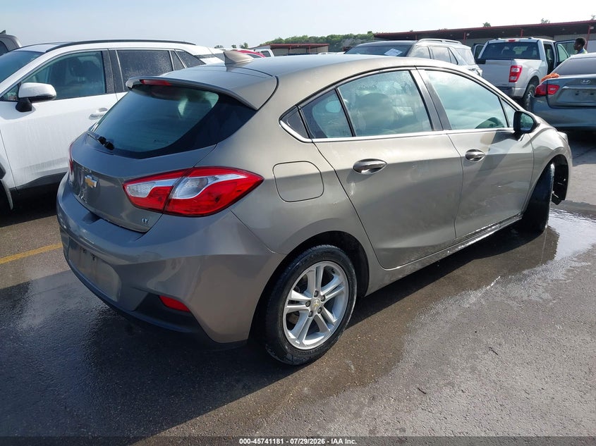Vin: 3g1be6sm7hs533103, lot: 46239885, chevrolet cruze lt auto 20174