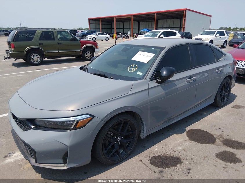 2025 Honda Civic, Interior Burn, IAAI, VIN 2HGFE2F51SH559969 — photo 2