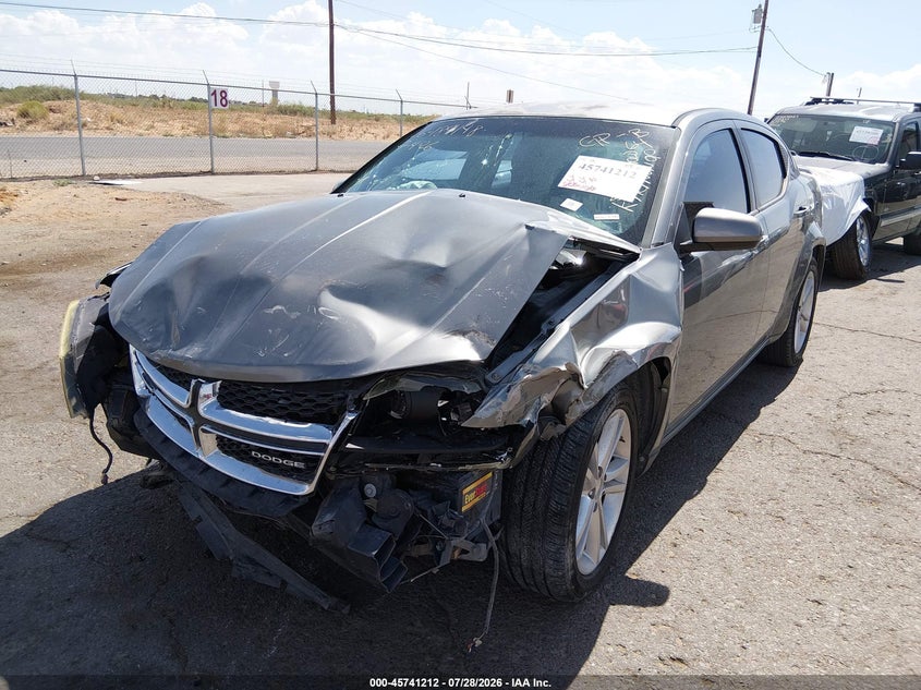 Vin: 1c3cdzeg1cn112748, lot: 46239916, dodge avenger sxt plus 20122