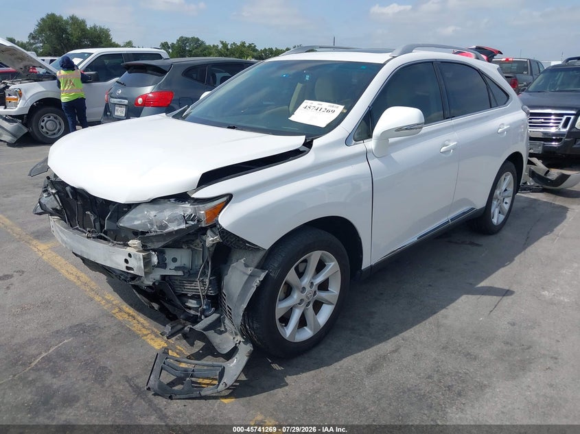 2011 LEXUS RX 350 auction photo 2