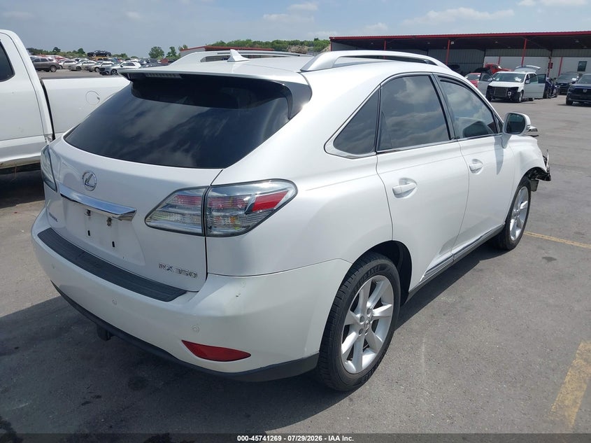 2011 LEXUS RX 350 auction photo 4