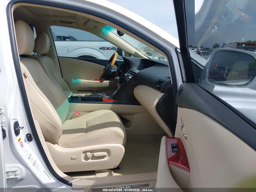 2011 LEXUS RX 350 auction photo 5