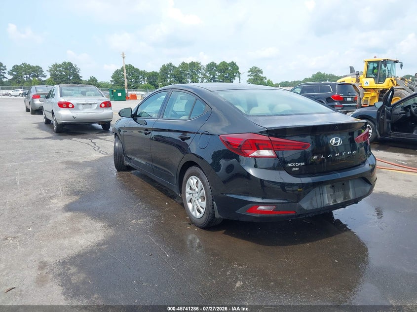 2020 HYUNDAI ELANTRA auction photo 3