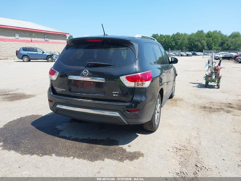 2016 NISSAN PATHFINDER auction photo 4