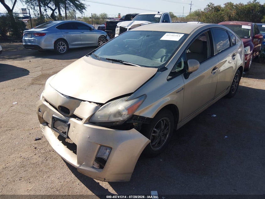 Vin: jtdkn3du7b1431621, lot: 46240018, toyota prius two 20112