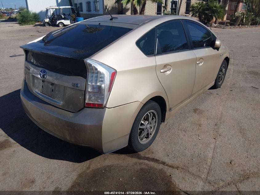 Vin: jtdkn3du7b1431621, lot: 46240018, toyota prius two 20114