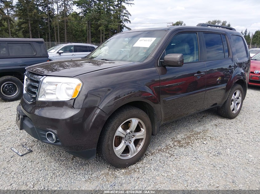 Vin: 5fnyf4h77fb049233, lot: 46240026, honda pilot ex-l 20152
