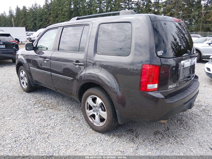 Vin: 5fnyf4h77fb049233, lot: 46240026, honda pilot ex-l 20153