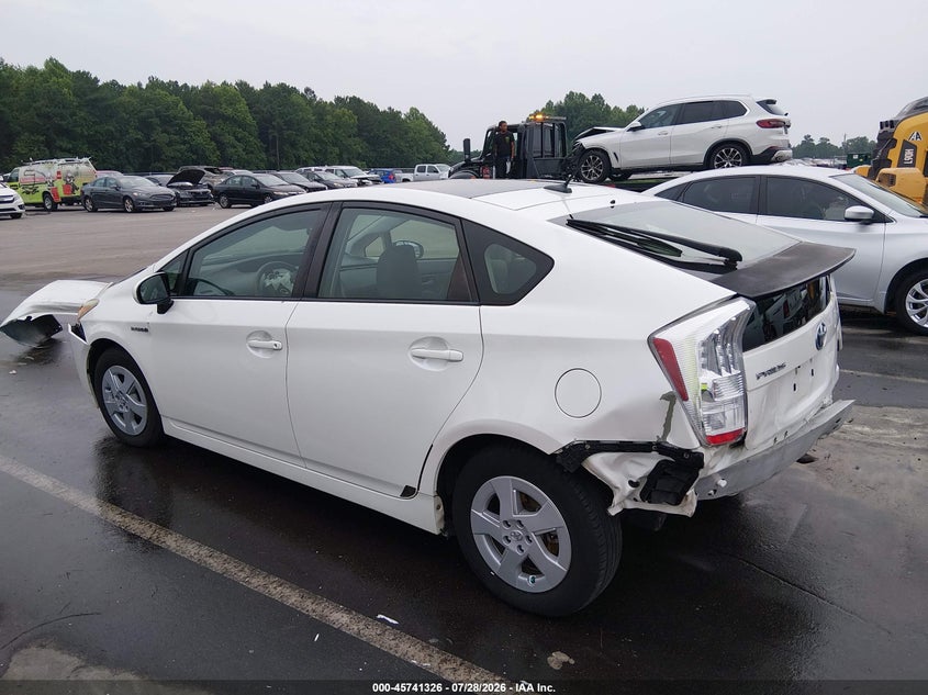 Vin: jtdkn3du8b5311450, lot: 46240030, toyota prius three 20113