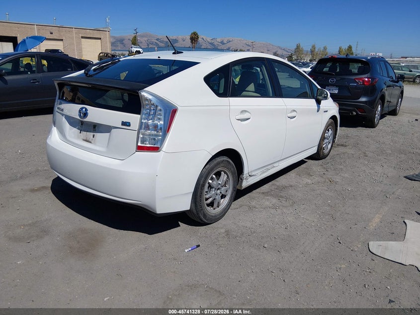 Vin: jtdkn3du1a0135482, lot: 46240032, toyota prius iii 20104