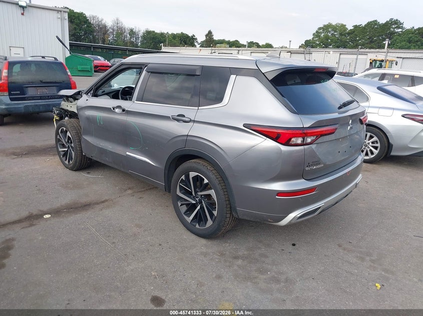 Vin: ja4j4va8xnz056499, lot: 46240037, mitsubishi outlander sel 2.5 s-awc 20223