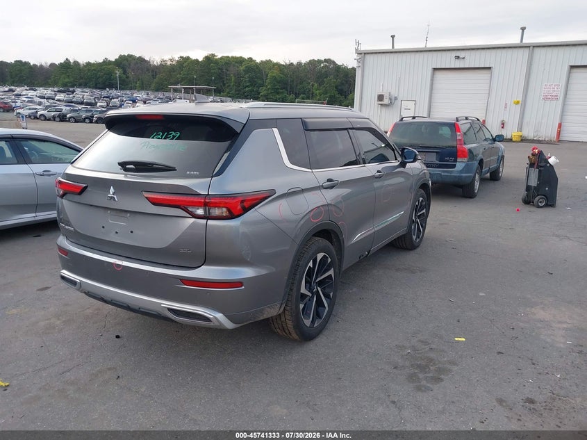 Vin: ja4j4va8xnz056499, lot: 46240037, mitsubishi outlander sel 2.5 s-awc 20224