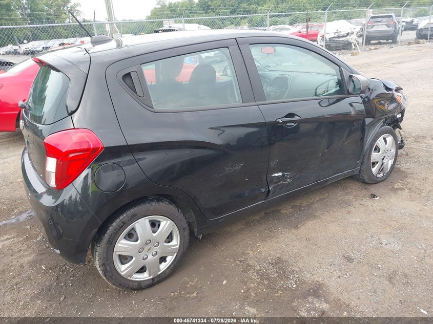 Vin: kl8cb6sa4mc713786, lot: 46240038, chevrolet spark fwd ls automatic 20214
