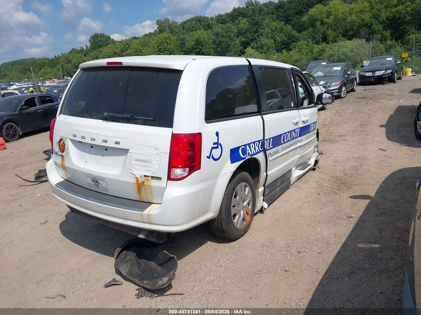 Vin: 2c7wdgdg2hr797970, lot: 46240045, dodge grand caravan crew 20174