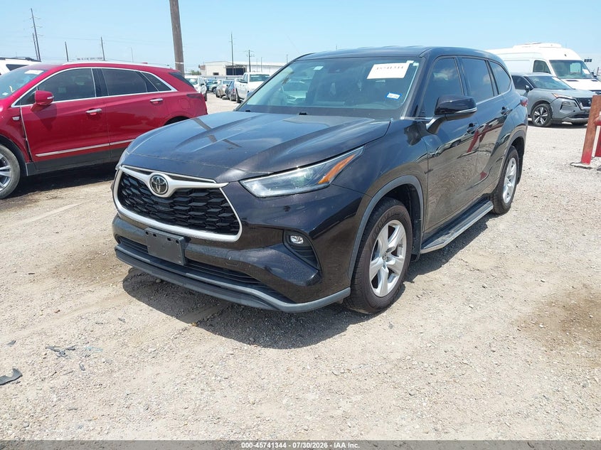 Vin: 5tdzzrah7ms081815, lot: 46240048, toyota highlander le 20212