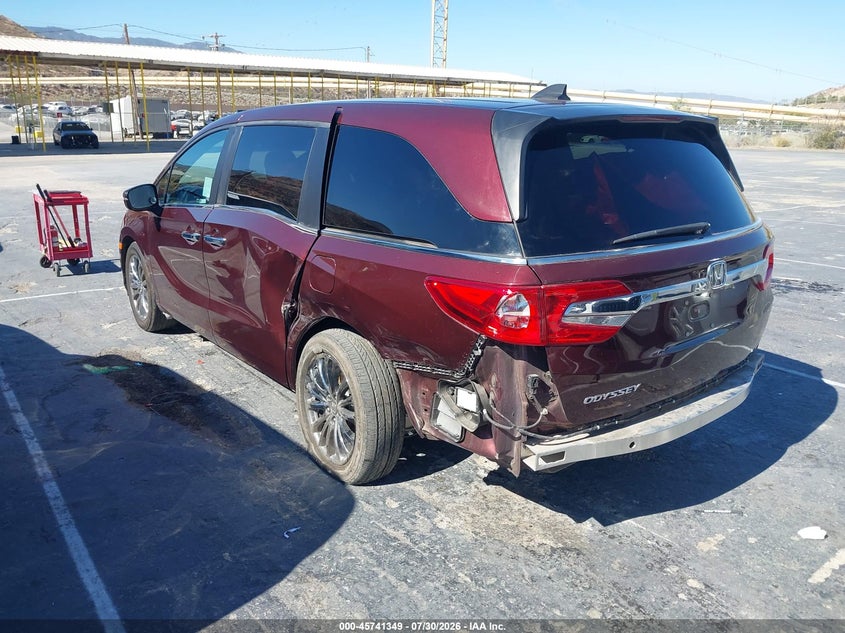 Vin: 5fnrl6h57lb028403, lot: 46240053, honda odyssey ex 20203