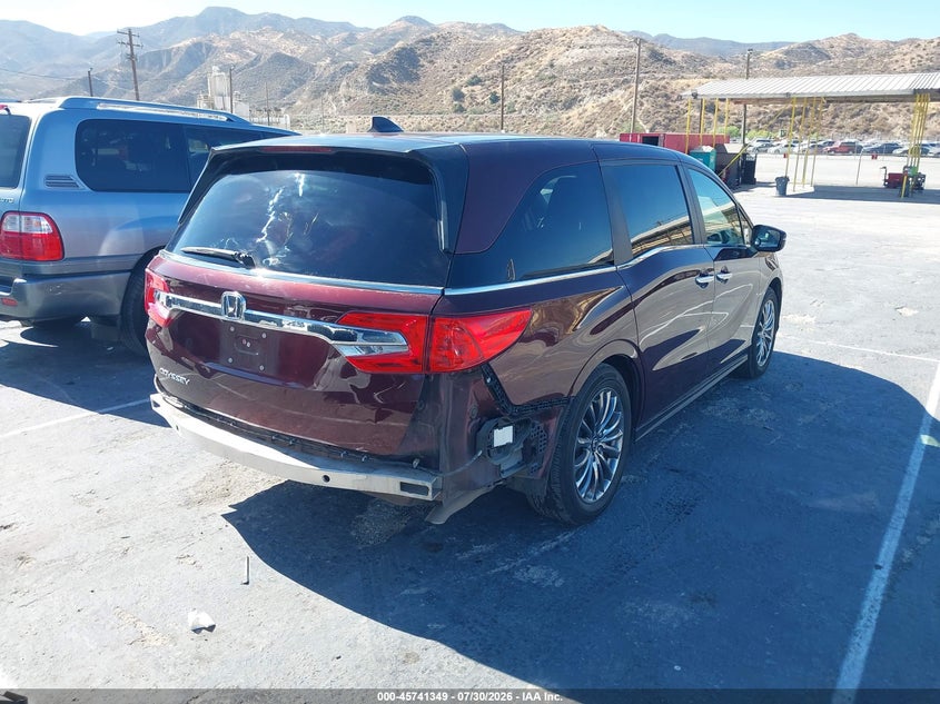 Vin: 5fnrl6h57lb028403, lot: 46240053, honda odyssey ex 20204