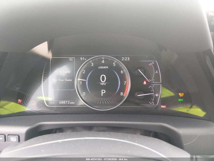 2022 LEXUS ES 350 auction photo 7
